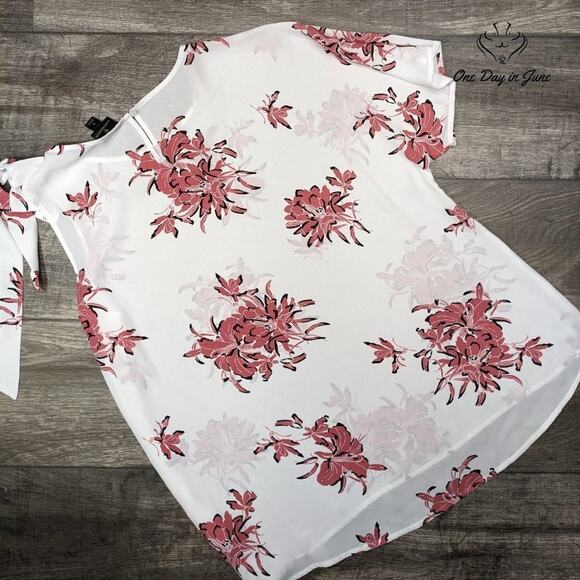 Worthington Open Shoulder Single Sleeve Top Size L - Picture 5 of 5